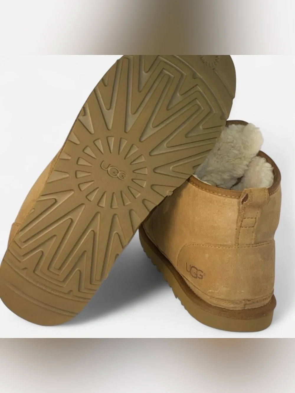 UGG Men's Tan Suede Chukka Boots